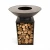 Onyx Ø80 brasero con parrilla y almacenamiento de leña  