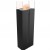 Chimenea de bioetanol portátil Ronda negra