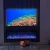 Estufa con diseño exclusivo Rutland slim chimenea electrica