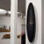 Safretti Prometheus PB - negro Chimenea de bioetanol con diseño moderno para el hogar