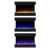 Feroza 101 cm - Chimenea eléctrica de pared