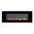 Azurite 127 cm - Chimenea eléctrica de pared