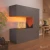Chimenea híbrida Schiller – Gris