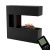 Chimenea híbrida Schiller Pocket – Negro