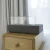 Kira Chimenea Bioetanol de mesa Elementi Fires en color gris, diseño compacto y portátil para uso interior o exterior