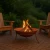 Brasero de acero corten Tulsa