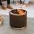 Bonfire + Stand 2.0 Negro - Fogata sin humo