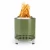 Chimenea Mesa XL de Solo Stove en color verde oliva