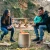 Ranger + Stand 2.0 - Fogata sin humos en acero inoxidable