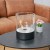 Chimenea de bioetanol Southwark Negro de ScandiFlames