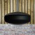 Negro UFO-50 Biochimenea con forma redonda colgada de techo. Elegante y moderna. Color negro