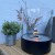 Chimenea de bioetanol Southwark Negro de ScandiFlames