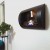 Ocean Chimenea de Bioetanol de Pared Negro ScandiFlames