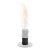 Soporte Elevador SPIN 1500 de Höfats en acero inoxidable, accesorio elegante para chimenea SPIN 1500