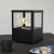 Chimenea de Bioetanol de Mesa Cuadrada - Negro - ScandiFlames