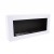 Chimenea bioetanol doble de pared blanca de ScandiFlames