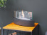 Chimenea de bioetanol de mesa ovalada en negro - ScandiFlames