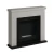Chimenea de bioetanol Frederikshavn Beige con diseño clásico y elegante