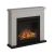 Chimenea eléctrica Frode de TAGU en beige con diseño elegante