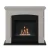 Chimenea de bioetanol Hals Beige con diseño elegante y acabado sofisticado.