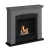 Chimenea de bioetanol Hals Gris moderna y elegante