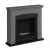 Chimenea de bioetanol Hals Gris moderna y elegante