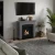 Chimenea de bioetanol Hals Gris moderna y elegante