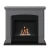Chimenea de bioetanol Hals Gris moderna y elegante