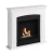 Chimenea de bioetanol Hals Blanca con diseño moderno