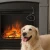 Chimenea eléctrica Larsen gris de TAGU