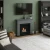 Chimenea de bioetanol Lønstrup Gris con diseño moderno y elegante