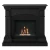 Chimenea de bioetanol Mors Negra de color negro