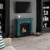 Chimenea de bioetanol Mors Turquesa con diseño moderno y elegante