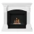 Chimenea de bioetanol Mors Blanca con diseño clásico en color blanco