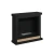 Chimenea de bioetanol Skagen Negra, diseño moderno y compacto