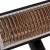 Calefactor de patio eléctrico de suelo 1500 W, GT, negro