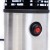 Radiador de patio eléctrico portátil - 1200 W - Plateado