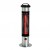 Radiador de patio eléctrico portátil - 1200 W - Plateado