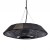 Calefactor exterior eléctrico colgante UFO 2000 W, Ø45 cm
