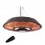 Calefactor exterior eléctrico colgante UFO 2000 W, Ø45 cm