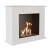 Crawley biochimenea tradicional en negro y blanco