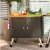 Cocina Prep negra de Everdure para exteriores