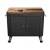 Cocina Prep negra de Everdure para exteriores