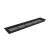 Rejilla de ventilación negra - 50x10 cm - 214 cm²