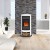 Verdi Opti-Myst chimenea blanca - Estufa de vapor de agua y luz LED