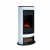 Verdi Opti-Myst chimenea blanca - Estufa de vapor de agua y luz LED