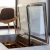 Puerta de vidrio Vinorage™ para bodega 640x1000mm en cristal y acero inoxidable