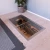 Puerta de vidrio Vinorage™ para bodega de 800x1500 mm en acero inoxidable