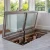 Puerta de vidrio Vinorage™ para bodega de 800x1500 mm en acero inoxidable