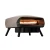 Horno de pizza color arena con cuatro patas y piedra giratoria de Witt